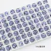 Pedras de Strass Roxo Lavanda para Nail Art Strass Irregulares com Base Pontiaguda Acessórios para Joias DIY Tendência Xiaohongshu Strass para Unhas Usáveis