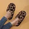 Pantuflas de algodón transfronterizas de Amazon para mujer, nuevas pantuflas peludas de otoño e invierno para uso en interiores en casa, antideslizantes, cálidos zapatos de algodón para parejas