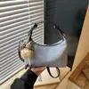 2026 Verano Nuevo Retro Gran Capacidad Estilo Coreano Bolso de Axila Tipo Dumpling 2026 Casual Nuevo Bolso de Moda Casual
