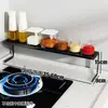 Estante de almacenamiento para cocina, estante expandible para gabinete, estante de almacenamiento en capas, estante para frascos de especias, divisor de escritorio, multifuncional