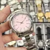 Relojes para Hombre, Relojes Mecánicos, Relojes de Alta Gama, Relojes con Esfera de Colores, Elegantes Relojes para Hombre con Correa de Acero Sólido
