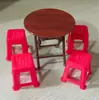 Miniatura Casa de Muñecas Juego para Niñas, Serie Divertida Comida y Modelo de Juego Arreglo de Escena de Micro Paisaje