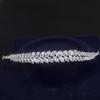 Corona elegante de novia con incrustaciones de circonitas, estilo francés, estilo coreano, para banquetes, tocados para bodas, venta al por mayor