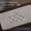 Accesorios para Uñas Artísticas Francesa Media Luna Aleación Mariposa Hueca Tridimensional Colgante DIY Usable en Uña Diamante Grande Decoraciones para Uñas
