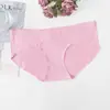 Acerca de Ropa Interior Sin Costuras de Seda de Hielo Amoy para Mujeres Embarazadas Cintura Baja Levanta Glúteos Embarazo Cómodo Transpirable Protección Abdominal Calzones para Mujer