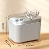 Bebedouro para Gatos, Bacia de Água Silenciosa para Pets, Filtro de Fluxo Circulante Automático, Dispositivo de Alimentação de Água para Gatos e Cachorros, Acessórios para Gatos