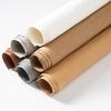 Papel kraft lavado 0.55 mm resistente al desgaste resistente al desgarro bolsa de almacenamiento para equipaje cuero ecológico tejido biodegradable 350g