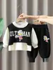1612 Conjunto de Ropa para Niños de Ultraman Ropa Urbana Elegante para Niños Conjunto de Tres Piezas para Primavera y Otoño Moda para Bebés Chaleco Atuendo de Primavera
