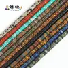 Nueva Serie de Cuentas de Piedra Natural, Cuentas Espaciadoras, Cuentas Sueltas, Accesorios para Joyería DIY, Productos Semi-Terminados para Hacer Pulseras al por Mayor