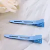 Pinzas para el cabello sin costuras de 5.5 cm en colores de caramelo, Accesorios DIY para Niñas, Pinzas Lindas para la Raíz del Cabello, Pinzas Metálicas Puntiagudas para Peinar