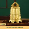 Sino de Cobre Oito Tesouros Latão Oito Imortais Instrumento Mágico Sino 12 Zodíaco Decoração Pendente para Porta Beiral Casa Jardim Artesanato em Cobre