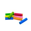 Funda para bolígrafo de producción de fábrica Soporte para bolígrafo Colorido creativo Protección para dedos de Eva Funda para lápiz Papelería de escritura para niños