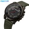 Productos de Fábrica Synoke Reloj Retro de Pantalla Grande Reloj de Cuarzo para Hombre Deportivo Retro Correa Aleación Reloj