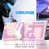 Teclado y Ratón para Gaming Viper Km800 Alámbricos a Juego Mecánico 98 Teclas Computadora de Escritorio Portátil
