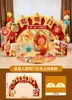Decoración de Primer Cumpleaños para Bebé Temática de Estrellas Actualización Tablero 4Dkt Decoración Cálida Puerta Inteligente Accesorios de Cumpleaños