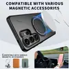 Adecuado para comercio exterior transfronterizo, funda para Samsung S26ultra, funda para teléfono móvil con soporte magnético para coche giratorio de 360 grados, anticaída S27