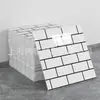 Adesivos de Cozinha à Prova de Óleo Estilo Azulejo, Adesivos de Parede Mármore, Papel de Parede Autoadesivo à Prova d'Água e de Umidade, Rotulagem e Envio Transfronteiriço