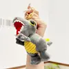 Lindo llavero de cordero de peluche, muñeco de peluche, colgante para bolso de pareja, juguete de máquina de peluches, accesorio de regalo