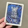 Artesanato de Tingimento Tie-Dye Prateado, Patrimônio Cultural Imaterial Feito à Mão, Ímãs de Geladeira da Aldeia Miao Qianhu em Guizhou, Lembranças Étnicas Miao de Yunnan