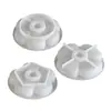 Molde para Portavelas de Flor de Múltiples Pétalos Estilo Simple Romper Ins Base de Velas de Yeso para Aromaterapia DIY Molde de Silicona