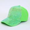 Gorra de Béisbol con Incrustaciones de Diamantes para Comercio Exterior Transfronterizo, Sombrero de Sol para Viaje, Logo Personalizable, Envío Directo de Fábrica, Estilo Delgado