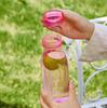 Vaso de Agua para Mujeres, Vaso de Plástico Portátil para Exteriores de Buen Aspecto para Niños y Estudiantes que Van a la Escuela, Anticaída, Resistente a Altas Temperaturas y Lindo