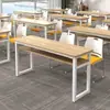 Mesa de treinamento mesa longa mesa de treinamento e cadeira integradas mesa e cadeira de conferência liquidação agência aula particular mesa e cadeira funcionário duplo