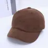 Gorra de pana de color liso para niños, nueva gorra de béisbol estilo otoño/invierno para niños, adecuada para bebés de 1 a 3 años, también disponible para niñas