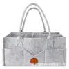 Nova Bolsa de Armazenamento de Grande Capacidade, Bolsa de Feltro para Fraldas, Bolsa Organizadora de Viagem para Bebê da Mamãe, Bolsa de Mão, Bolsa de Viagem