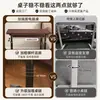Escritorio de computadora de altura ajustable para dormitorio, uso doméstico, mesita de noche, escritorio móvil, escritorio de oficina simple, banco de trabajo de altura ajustable