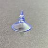 Fábrica atacado PVC tamanho cogumelo cabeça ventosa vácuo transparente plástico vidro plástico ventosa brinquedo animal de estimação