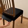 Amazon Capa de Banqueta Impermeável PU com Fivela de Língua Antiderrapante, Dupla Elástica, Capa Elástica para Almofada de Cadeira, Capa Universal para Cadeira de Jantar de Hotel