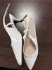 Sandálias de Salto Alto Vinho para Mulheres, Biqueira Meio Coberta, Calcanhar Aberto, Bico Fino, Saltos Agulha, Sapatos Estilo Chanel, Sandálias de Moda Feminina