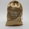 Bolsas de Satín de Alta Gama con Cordón para Pelucas, Ropa Interior, Joyería y Accesorios Pequeños, Personalizables con Impresión
