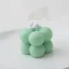 Pequeño Cubo de Rubik Vela Aromática Sin Humo Forma de Vela Regalo de Cumpleaños Souvenir Creativo Hecho a Mano Vela Aromática Fragancia Venta al Por Mayor