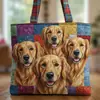 2026 Nueva Serie Transfronteriza de Cachorros Estampado Digital Bolso de Hombro Acolchado de Moda
