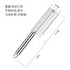 Cuchillo Pelador de Caña de Azúcar, Acero Inoxidable Engrosado, Uso Comercial y Doméstico, Cuchillo Especial para Piña, Cuchillo para Frutas, Cuchillo para Piña