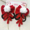 Horquilla de Año Nuevo Antigua para Niños con Borla Accesorios para el Cabello Ropa de Actuación Hanfu Accesorios Cheongsam Par de Horquillas Accesorios para el Cabello de Año Nuevo