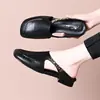 Producto popular de comercio exterior: Medias zapatillas retro francesas para mujer, aptas para usar en exteriores, nuevo modelo de verano, zapatillas cerradas de suela plana, sandalias ligeras de verano