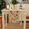 2026 Nova Cor Toalha de Mesa Jacquard Tecido Franjas Borda Dourada Estilo Nórdico Pano de Cobertura Em Estoque Venda por Atacado Direto do Fabricante