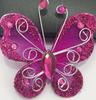 100/Paquete simulación Mariposa simulación 3D serigrafía mariposa decoración hogar jardinería decoración punto venta al por mayor