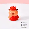 Muñecos de Capibara de Dibujos Animados Viaje al Oeste Figuras Lindas Sun Wukong Zhu Bajie Bolsas Sorpresa DIY Accesorios Adornos de Paisaje en Miniatura
