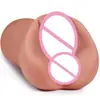 Juguetes de Silicona con Molde de Vagina y Glúteos Transfronterizos, Copa de Masturbación Masculina, Muñeca de Silicona, Vagina Falsa, Juguetes Sexuales para Adultos