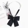 Corbata Azul Estilo Universitario jk Camisa Holgada Sin Golpes Accesorios Ropa Académica Rayada Japonesa Corbata de Lazo Mano Femenina Golpea Masculino dk