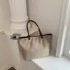 Bolso de mano grande de estilo coreano, minimalista y elegante, bolso cruzado con acabado mate, bolso de cadena minimalista de nicho, bolso de hombro tipo cubo para mujer