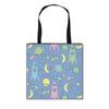 Bolsa de Compras para Niños Nuevo Planeta Espacial Creativa Moda Tendencia Cool Gran Capacidad Portátil Tote Caliente para Estudiantes de Primaria