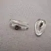 Almohadillas Nasales para Airbag con Núcleo Metálico, Accesorios de Silicona Suave para Gafas, Antideslizantes, Cómodas, Almohadillas Nasales Transparentes, Clip para Gafas de Sol