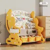 Estantería para Niños Estantería Doméstica para Bebés Estante para Libros Ilustrados Estante de Almacenamiento para Juguetes Estante de Almacenamiento para Jardín de Infancia Estantería Pequeña Simple