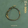 Pulsera de Hilo Rojo de Bebé de Dibujos Animados 2026 Nuevo Estilo Bendición Pequeño Zongzi Pulsera Estilo Chino Festival del Bote del Dragón Hilo de Cinco Colores Ajustable Venta al por Mayor