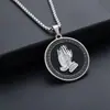 Colar Ins para Homens e Mulheres, Pingente Moderno Hip-Hop, Corrente de Suéter Personalizada em Aço Titânio para Estudantes, Acessórios Femininos, DIY para Feiras de Rua